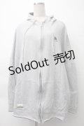 MINT NeKO / MINT Nekoパーカー  グレー S-25-11-12-013-HN-TO-AS-ZS