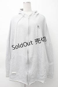 MINT NeKO / MINT Nekoパーカー  グレー S-25-11-12-013-HN-TO-AS-ZS