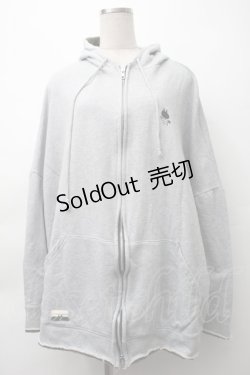 画像1: MINT NeKO / MINT Nekoパーカー  グレー S-25-11-12-013-HN-TO-AS-ZS