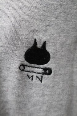 画像3: MINT NeKO / MINT Nekoパーカー  グレー S-25-11-12-013-HN-TO-AS-ZS