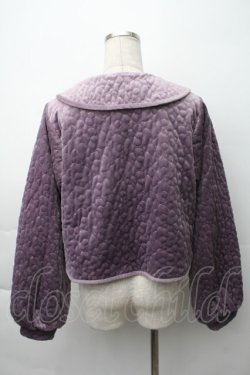 画像2: merry jenny / キルティング中綿コート  ラベンダー S-25-11-12-015-LO-CO-AS-ZS