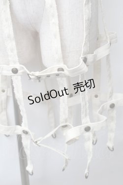 画像4: Ozz oneste / 鳥かごデザインコルセット  オフ S-25-11-12-001-OO-SK-AS-ZS