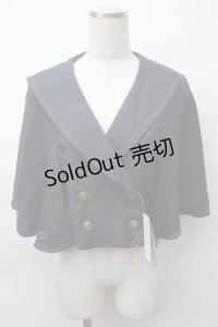 Kurumi Collaboration / マリンアカデミアケープ  紺 S-25-11-12-017-LO-JA-AS-ZS