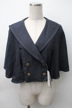 画像1: Kurumi Collaboration / マリンアカデミアケープ  紺 S-25-11-12-017-LO-JA-AS-ZS