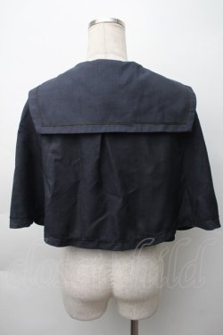 画像2: Kurumi Collaboration / マリンアカデミアケープ  紺 S-25-11-12-017-LO-JA-AS-ZS