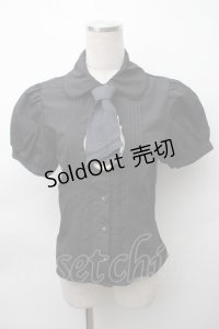 Kurumi Collaboration / マリンアカデミアブラウス S 黒 S-25-11-12-040-LO-BL-AS-ZS