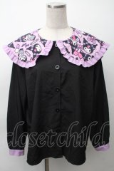 ACDC RAG / クロミ ブラウス  黒 S-25-11-12-043-PU-BL-AS-ZS