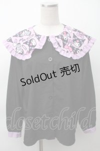 ACDC RAG / クロミ ブラウス  黒 S-25-11-12-043-PU-BL-AS-ZS