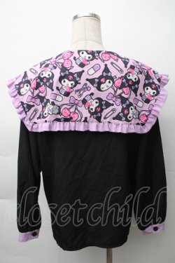 画像2: ACDC RAG / クロミ ブラウス  黒 S-25-11-12-043-PU-BL-AS-ZS