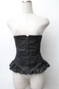 ATELIER BOZ / コルセット  黒 S-25-11-12-002-EL-TO-AS-ZS