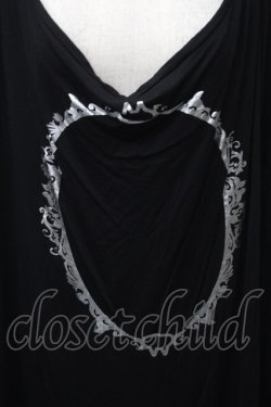 画像3: MINT NeKO / 箔プリントカットソー  黒 S-25-11-12-045-HN-TO-AS-ZS