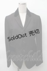 Jane Marple Dans Le Salon / ヘリンボーンジャケット  黒 S-25-11-12-046-JM-JA-AS-ZS