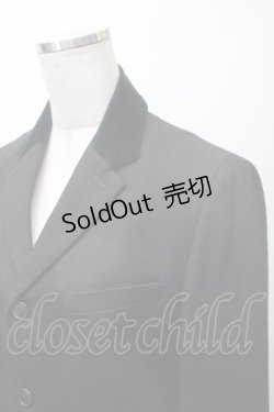 画像3: Jane Marple Dans Le Salon / ヘリンボーンジャケット  黒 S-25-11-12-046-JM-JA-AS-ZS