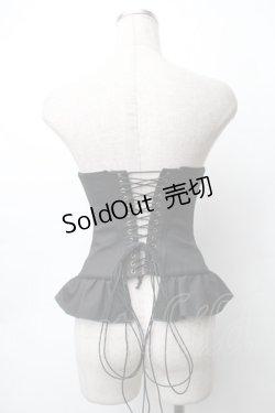 画像2: ATELIER BOZ / コルセット  黒 S-25-11-12-002-EL-TO-AS-ZS