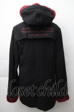 画像2: h.ANARCHY / ダッフルコート  黒 S-25-11-12-048-HN-CO-AS-ZS