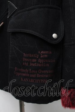 画像4: h.ANARCHY / ダッフルコート  黒 S-25-11-12-048-HN-CO-AS-ZS