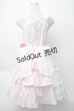 画像2: BABY,THE STARS SHINE BRIGHT / Le ruban d' ombre a trois couchesジャンパースカート  オフ S-25-11-12-050-BA-OP-AS-ZS