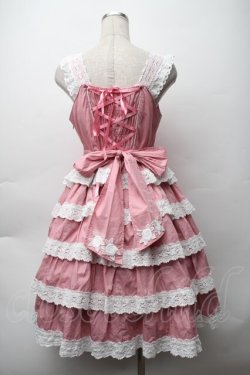 画像2: BABY,THE STARS SHINE BRIGHT / Romantic Dream Roseジャンパースカート  ピンク S-25-11-12-051-BA-OP-AS-ZS