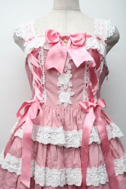 画像3: BABY,THE STARS SHINE BRIGHT / Romantic Dream Roseジャンパースカート  ピンク S-25-11-12-051-BA-OP-AS-ZS