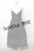 ANNA SUI / 刺繍レースワンピース  黒 S-25-11-12-052-PU-OP-AS-ZS