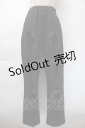 【SALE】Candy Stripper / リボンパンツ  黒 S-25-11-12-058-PU-PA-AS-ZT517