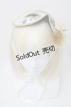 画像2: ATELIER　Ruby / マスクヘッドドレス  白 S-25-11-13-005-EL-ZA-AS-ZS