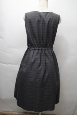 画像2: axes femme / サイドプリーツジャンスカ  グレー S-25-11-13-045-AX-OP-AS-ZS