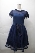 Angelic Pretty / Airy Girlカットワンピース  ネイビー S-25-11-13-047-AP-OP-HR-ZS