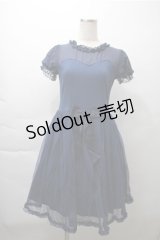 Angelic Pretty / Airy Girlカットワンピース  ネイビー S-25-11-13-047-AP-OP-HR-ZS