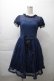画像1: Angelic Pretty / Airy Girlカットワンピース  ネイビー S-25-11-13-047-AP-OP-HR-ZS (1)