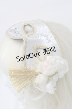 画像3: ATELIER　Ruby / マスクヘッドドレス  白 S-25-11-13-005-EL-ZA-AS-ZS