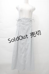 axes femme POETIQUE / サス付きレースアップスカート  グリーン S-25-11-13-050-AX-SK-AS-ZS