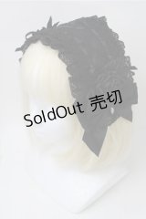 Hoshibako Works / ローズ・レディヘッドドレス  黒 S-25-11-13-006-LO-AC-AS-ZS