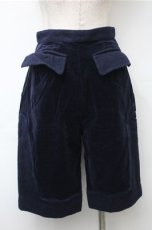 画像2: 【SALE】Jane Marple / ベロアパンツ  紺 S-25-11-13-059-JM-PA-AS-ZT517 (2)