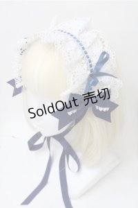 BABY,THE STARS SHINE BRIGHT / Fallin' Ribbonヘッドドレス  白ｘ青 S-25-11-13-007-BA-AC-AS-ZS