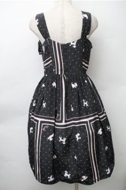 画像2: MILK / プードルドレス  黒ｘピンク S-25-11-13-065-ML-SK-HR-ZS