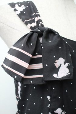 画像3: MILK / プードルドレス  黒ｘピンク S-25-11-13-065-ML-SK-HR-ZS