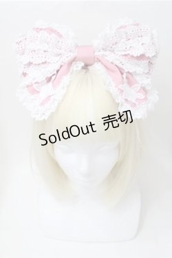 画像2: BABY,THE STARS SHINE BRIGHT / Romantic Dream Roseカチューシャ  ピンク S-25-11-13-008-BA-AC-AS-ZS