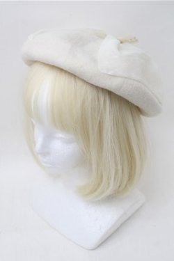 画像1: m petit by misako / NINA'Sコラボベレー  オフ S-25-11-13-013-LO-AC-AS-ZS