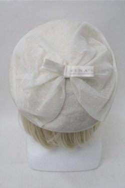 画像2: m petit by misako / NINA'Sコラボベレー  オフ S-25-11-13-013-LO-AC-AS-ZS