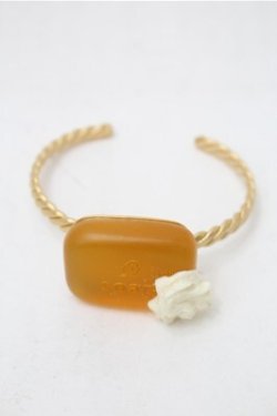 画像1: Q-pot. / クリーミーソープブレスレット  オレンジ S-25-11-13-014-QP-AC-HR-ZS