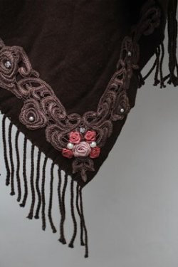 画像2: axes femme / ガーデンストール  ブラウン S-25-11-13-017-AX-ZA-HR-ZS