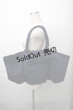 画像2: NieR Clothing / プリントバッグ  紺 S-25-11-13-019-PU-BG-AS-ZS