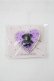 画像1: LOLITA / くまハートブローチ  パープル S-25-11-13-004-LO-ZA-HR-ZS (1)