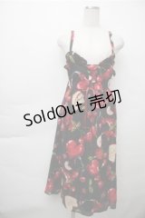 MILK / ラブベリーキャミドレス  黒 S-25-11-13-039-ML-OP-HR-ZS