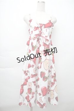 画像1: MILK / ラブベリーキャミドレス  白 S-25-11-13-040-ML-OP-HR-ZS