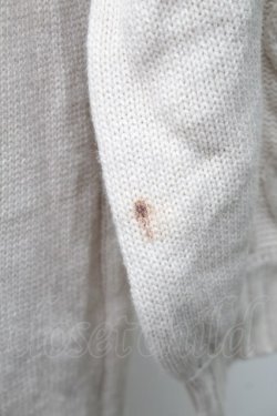 画像4: axes femme / 裾ボタンニットワンピース  アイボリー S-25-11-14-033-AX-OP-HR-ZS