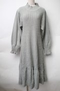 axes femme / ニットロングワンピース  ミント S-25-11-14-035-AX-OP-HR-ZS