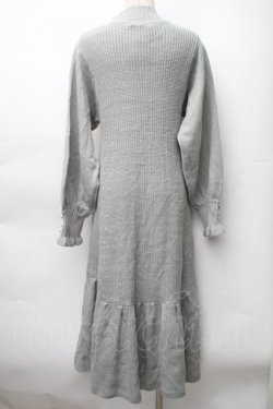 画像2: axes femme / ニットロングワンピース  ミント S-25-11-14-035-AX-OP-HR-ZS