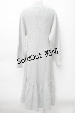 画像2: axes femme / ニットロングワンピース  ミント S-25-11-14-035-AX-OP-HR-ZS